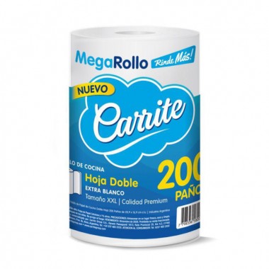 Rollos de Cocina Carrite 200 Paños